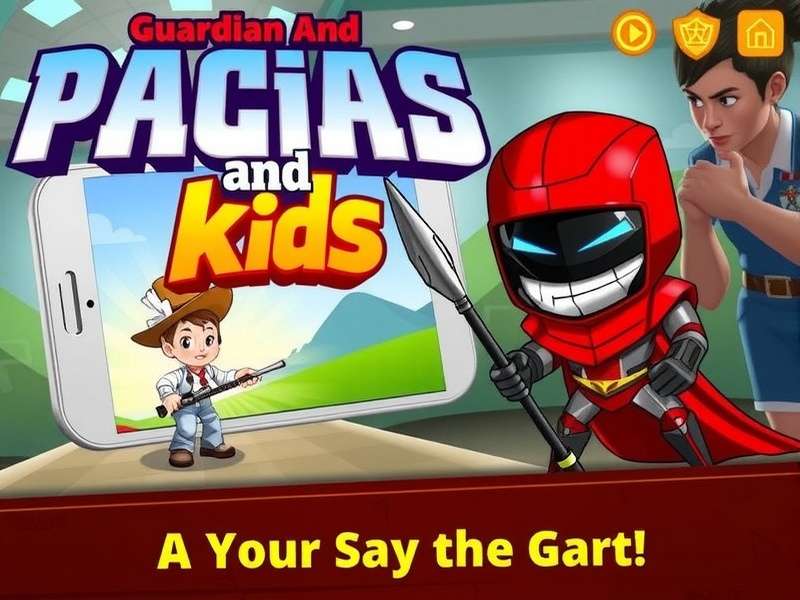 Children playing educational games